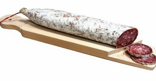 TAGLIERE IN LEGNO PER SALAME CM.7x7,5x2 TAGLIERI