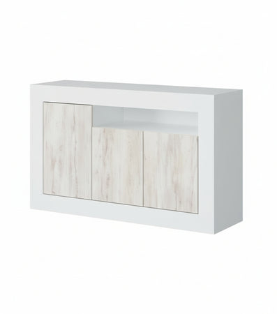 KIT CREDENZA BALTIK 3 ANTE CM.144X42X87H
