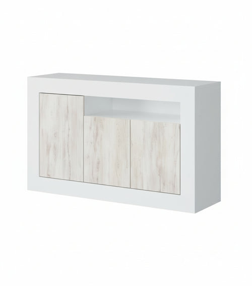 KIT CREDENZA BALTIK 3 ANTE CM.144X42X87H