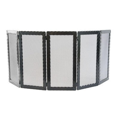 SCHERMI PARASCINTILLE 5 ANTE IN FERRO BATTUTO CM. 125X0,5X50