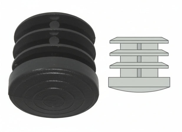 SOTTOPIEDI TAPPI PUNTALI ALETTATI TONDI DIAMETRO 50 MM CONFEZIONE PZ.50