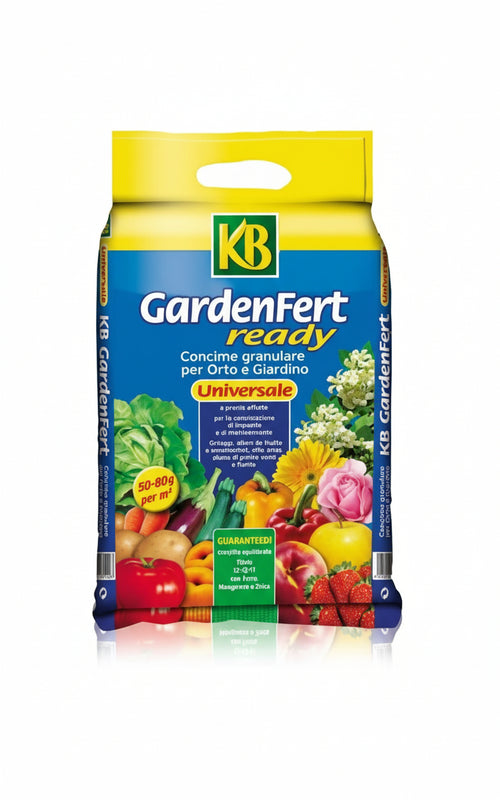 CONCIME GRANULARE GARDENFERT READY ORTO E GIARDINO DA KG.5 FERTILIZZANTI
