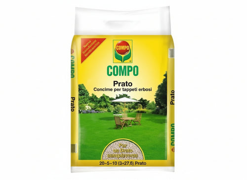 CONCIME GRANULATO COMPO PRATO PER PRATI ERBOSI KG.4 CURA PIANTE