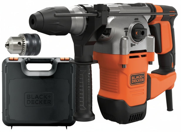 TRAPANO MARTELLO DEMOLITORE B+D BEHS03K QS POTENZA 1250W - 3,7JOUL