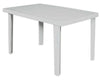 TAVOLO MARTE VERDE O BIANCO IN POLIPROPILENE CM. 100X67X72H