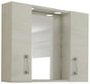 MOBILE SPECCHIERA DA BAGNO MOD. 960 CON 2 ANTE E ILLUMINAZIONE CM. 77X57X15