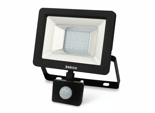 PROIETTORI LED SMD BRIXO LUX CON SENSORE 20W - 1600 LUMEN