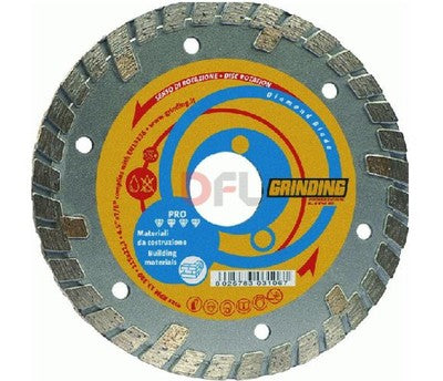DISCO DIAMANTATO PRO 115x2,2 CON FORO MM.22 GRINDING PER GRANITO PORFIDO ECC.