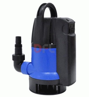 ELETTROPOMPA POMPE SOMMERGIBILE IN PVC 550 watt - 10000 litri/h - hp 0,75