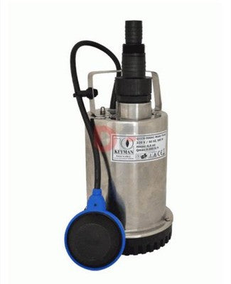 ELETTROPOMPA POMPE SOMMERGIBILE INOX 500 watt - 9000 litri/h - hp 0,75