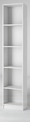 LIBRERIE LIBRERIA IN KIT CM. 40X26X203H 71775/49 BIANCA