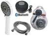 KIT DOCCIA BRIXO MUSIC CROMO CON SPEAKER BLUEHTOOTH CON CAVO USB