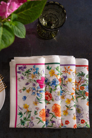 Tessitura Toscana Telerie Set 4 Tovaglioli Antea