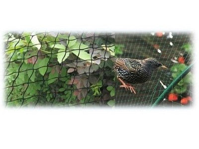 RETI RETE ORTOFRUTTA IN NYLON DIFENGREEN PER PROTEZIONE UCCELLI H.400 RT. 10 MT