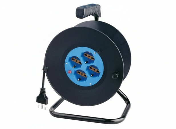 AVVOLGICAVO DOMESTICO ELETTRICO BRIXO 50 MT. PROLUNGA PROLUNGHE CAVI ELETTRICI