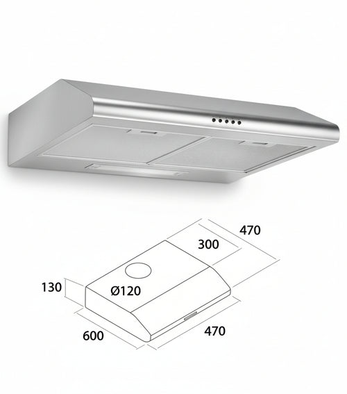 KIT CUCINA CAPPA ELETTRICA PER CUCINA CM. 60