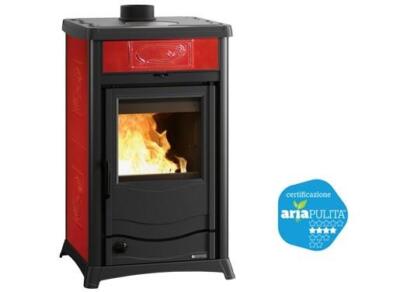 TERMOSTUFE A LEGNA ROSSELLA PLUS EVO DSA 4.0 NORDICA POTENZA 11Kw - CM.56x54xH91