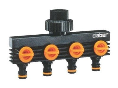 PRESA RUBINETTO A 4 VIE CLABER 8581