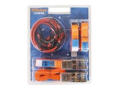 FASCE SERRAGGIO E FUNI ELASTICHE KIT 8 PZ. 8188/K8