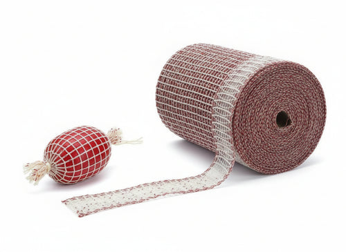 RETI RETE GARZA ELASTICA PER INSACCATI SALUMI 18 QUADRI ROTOLO 50 MT