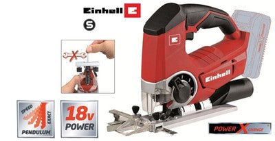 SEGHETTO ALTERNATIVO TE-JS 18 LI SOLO SENZA BATTERIE E CARICBATTERIE EINHELL