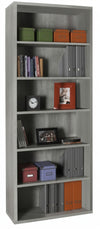 LIBRERIE LIBRERIA PRATICO CM. 35,7X81,6X217H CEMENTO SUPER OFFERTA