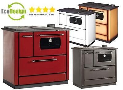 CUCINE CUCINA STUFA POPULAR KW 9.06 COLORE BIANCO O CAPPUCCINO CM.90x58xH90