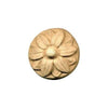 Fregio per Mobili in Pasta di Legno finitura Grezza 28 mm Art.03.4844 pz. 2