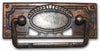 Maniglia Maniglietta per Mobili Ottone Antico Metal Style 100x46 mm