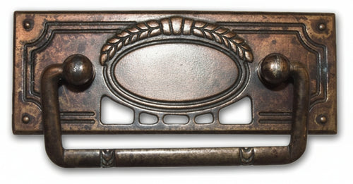 Maniglia Maniglietta per Mobili Ottone Antico Metal Style 100x46 mm
