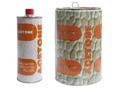 ACETONE PURO DA LT. 1 SOLVENTE DI RESINE NATURALI