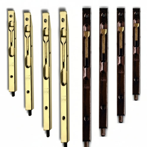 CATENACCIO PER PORTA INFISSI DI LEGNO AD INCASSO CM 20 25 30 40 50 60 CON LEVA