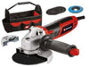SMERIGLIATRICE ANGOLARE TC-AG 125 MM 850 EINHELL KIT DISCHI + BORSA