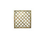 PANNELLO GRIGLIATO QUADRO IN LEGNO IMPREGNATO CM. 90X90 ARREDO GIARDINO PZ. 2