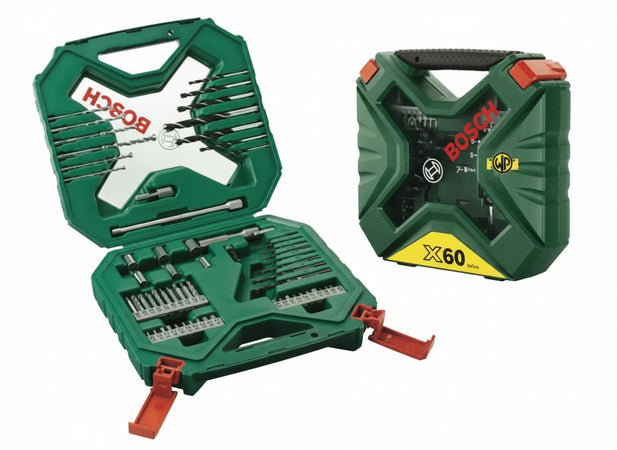 VALIGETTA + SET ACCESSORI BOSCH 60 PZ UTENSILI MANUALI