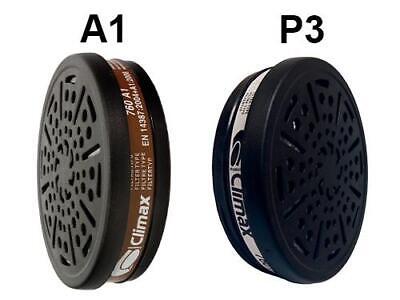 FILTRI DI RICAMBIO PER RESPIRATORI CLIMAX P3 PER MODELLI 760/761 (A1 P3)