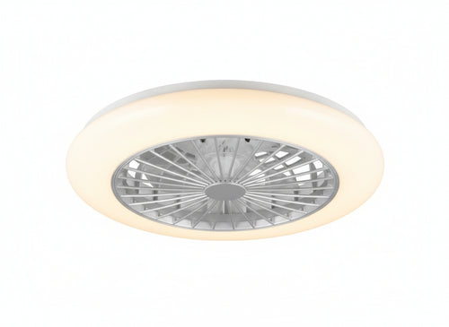 PLAFONIERA VENTILATORE LED TRIO CON VENTILATORE INTEGRATO STRALSUND CM.50xH16