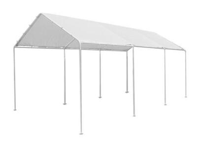 GAZEBI ACCIAIO CAR PARK CM. L300xP600xH275 GAZEBI ARREDO GIARDINO