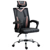 Sedia da Ufficio Ergonomica Inclinabile a 130° con Supporto Lombare e Cervicale, 58x62.5x112-120cm NM5921-469PKNM5
