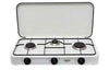 FORNELLO A GAS 3 FUOCHI BROMO CM. 58,5x32x10H VIAGGI PICNIC SPIAGGIA CAMPEGGIO