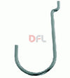 GANCI GANCIO IN FERRO PER PANNELLI FORATI PORTAUTENSILI N.5 MM 3,4. CF. PZ 200