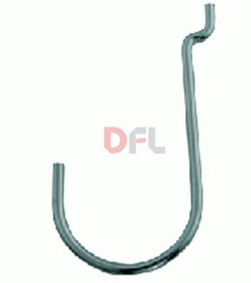 GANCI GANCIO IN FERRO PER PANNELLI FORATI PORTAUTENSILI N.5 MM 3,4. CF. PZ 200