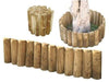 BORDURE STACCIONATA LASA IMPREGNATE 7xL180xH22 RECINZIONE ARREDO GIARDINO