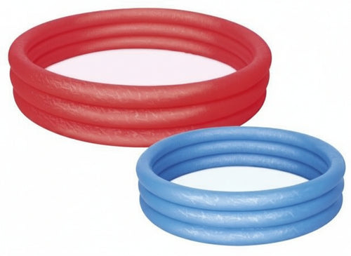 PISCINE GONFIABILI 3 ANELLI BESTWAY 51025 -  122xH25 CM. - CAPACITA' 140 LT