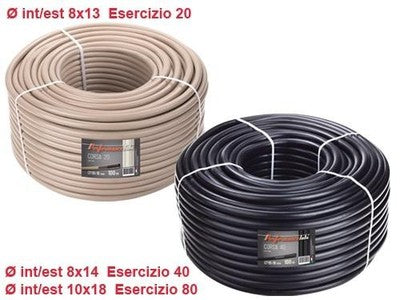 TUBI TUBO IN PVC PER IRRORAZIONE IRRIGAZIONE INT/EST 10x18 - ESERC.80