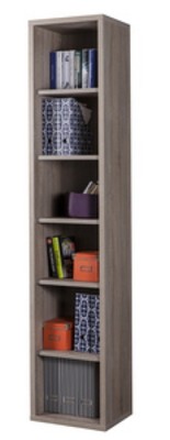 KIT LIBRERIA DISEGNO ROVERE CM. 35,5X44X217H 6 VANI