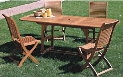 TAVOLO RETTANGOLARE ESTENSIBILE CM. 150-200X100 ARREDO GIARDINO ESTERNO