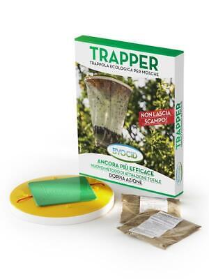 TRAPPOLA ECOLOGICA ANTI MOSCHE PROFESSIONALE BYOCID TRAPPER DOPPIA AZIONE