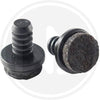 GOMMINO INTERNO a FUNGO ad incastro CON FELTRO MAURER Conf. 8 pz
