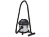 BIDONE ASPIRATUTTO DOMO RAC INOX Lt. 15 ASPIRA SOLIDI E LIQUIDI